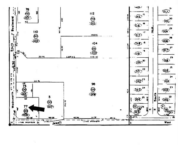 1898 S Wadsworth Blvd, Lakewood, CO à louer - Plan cadastral - Image 2 de 4