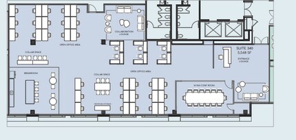 3003 Oak Rd, Walnut Creek, CA à louer Plan d’étage- Image 1 de 1