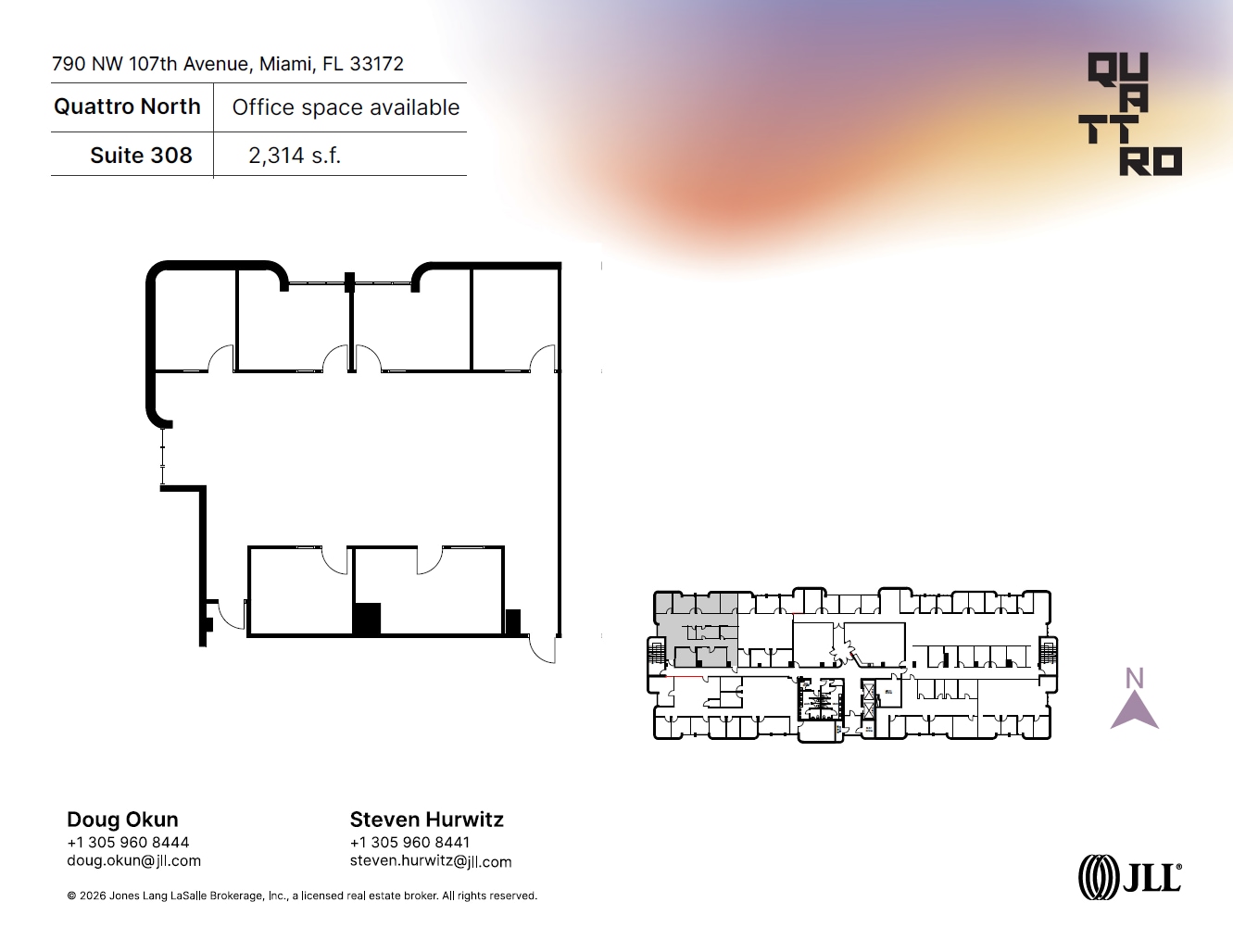 700 NW 107th Ave, Miami, FL à louer Plan d’étage- Image 1 de 1