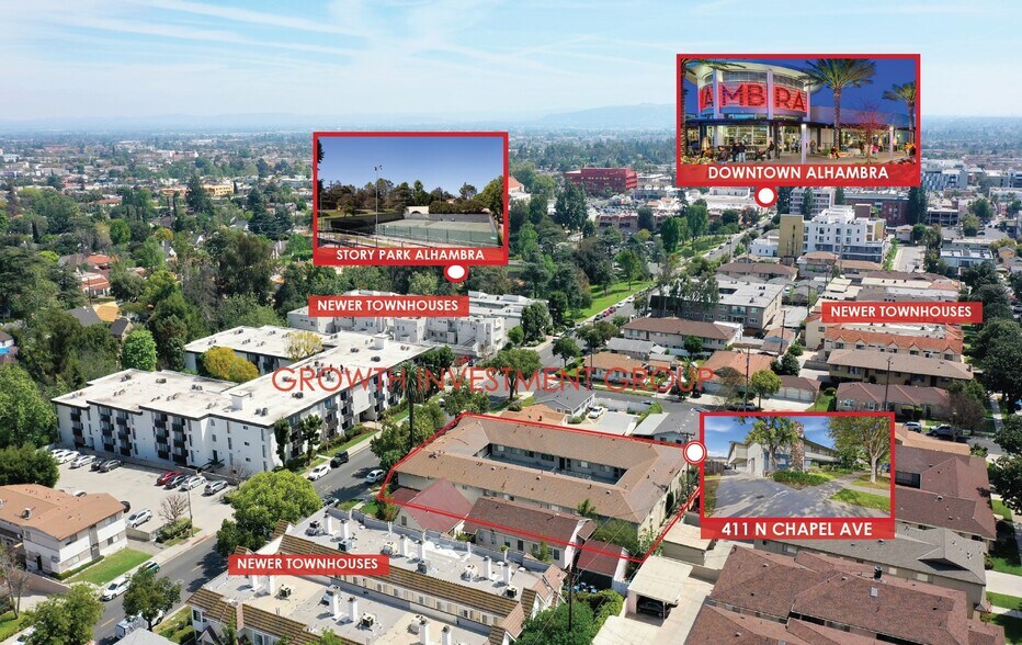 411 N Chapel Ave, Alhambra, CA à vendre - Photo du bâtiment - Image 3 de 30