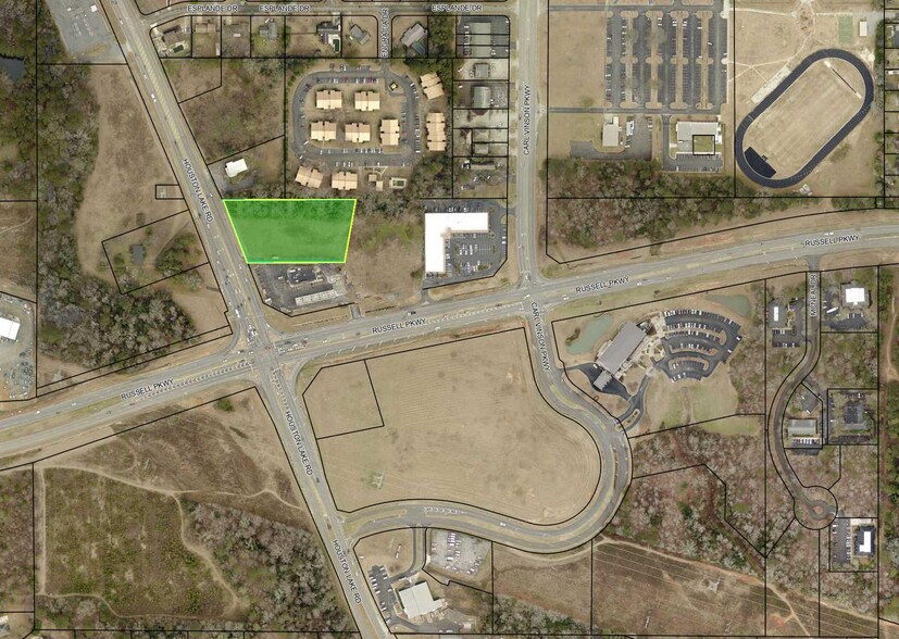 1876 Russell Parkway, Warner Robins, GA à vendre - Aérien - Image 2 de 2