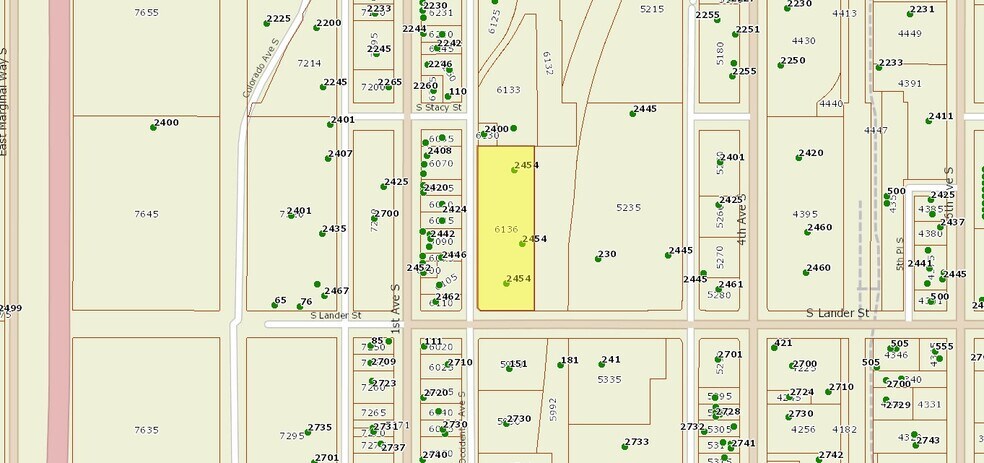 2454 Occidental Ave S, Seattle, WA à louer - Plan cadastral - Image 3 de 8