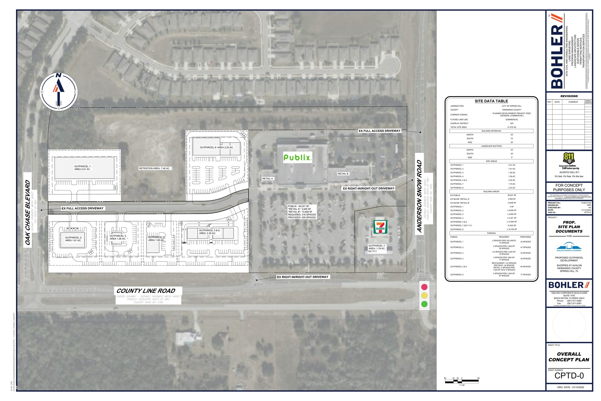 13455 County Line Rd, Spring Hill, FL à louer Plan de site- Image 1 de 2