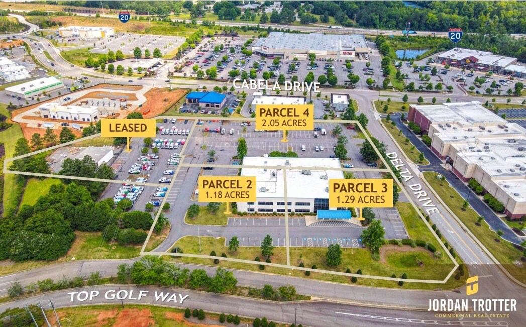 405 Topgolf Way, Augusta, GA for lease Aerial- Image 1 of 2