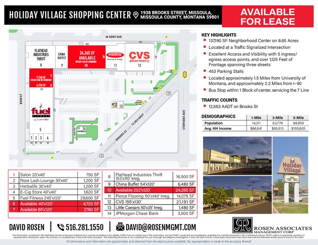 More details for 1914 Brooks St, Missoula, MT - Retail for Lease