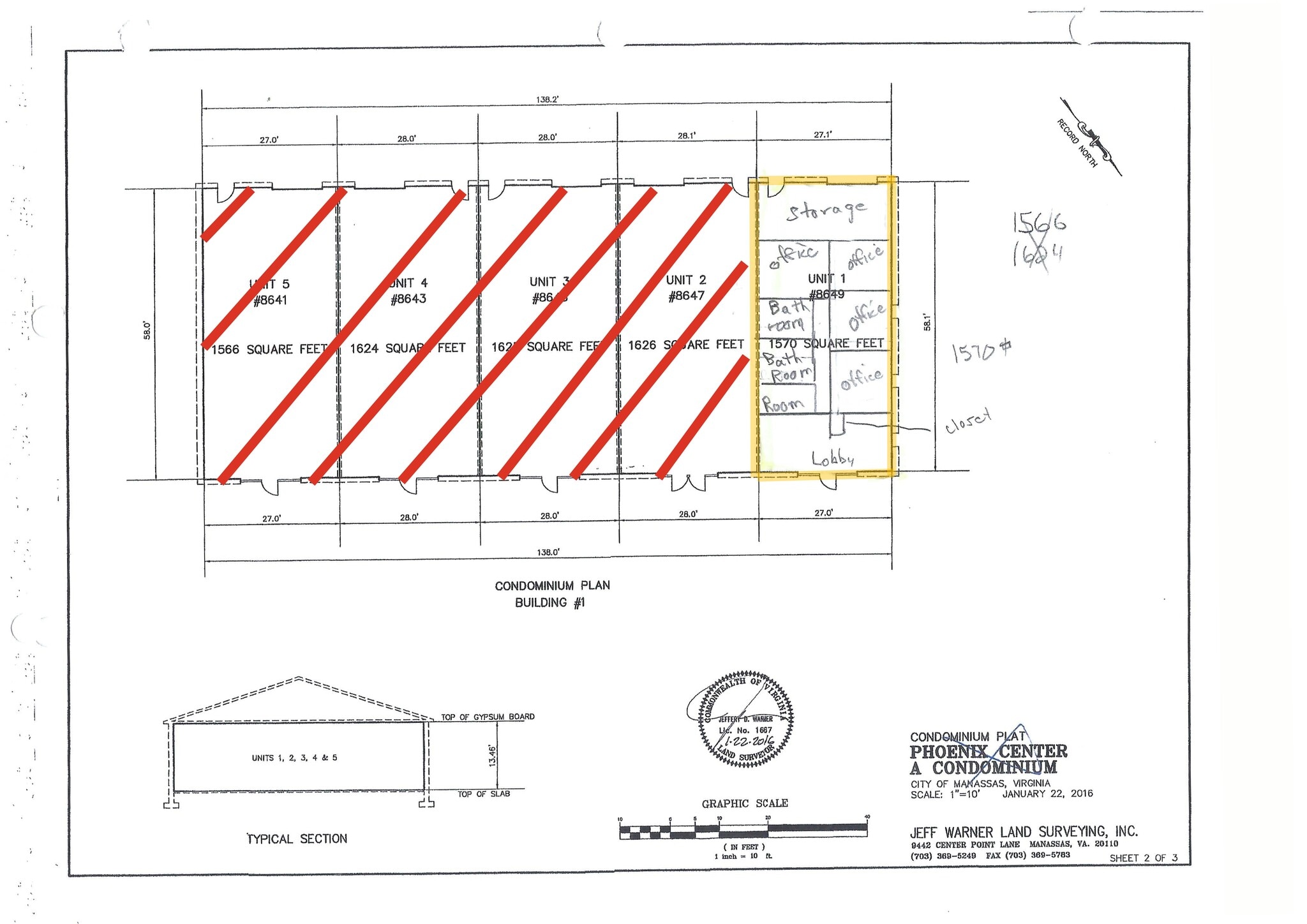 8635-8649 Phoenix Dr, Manassas, VA for lease Site Plan- Image 1 of 10