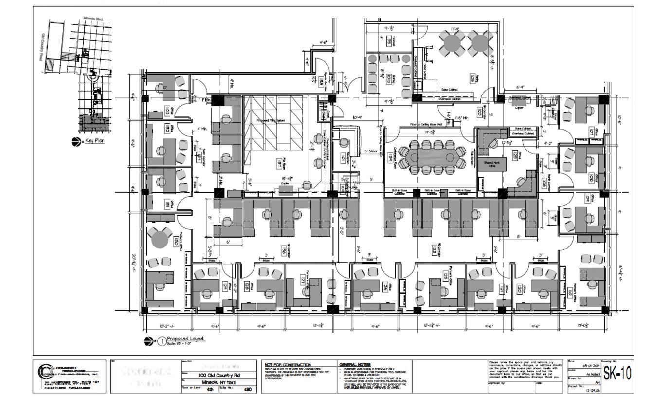 200 Old Country Rd, Mineola, NY à louer Plan d  tage- Image 1 de 1