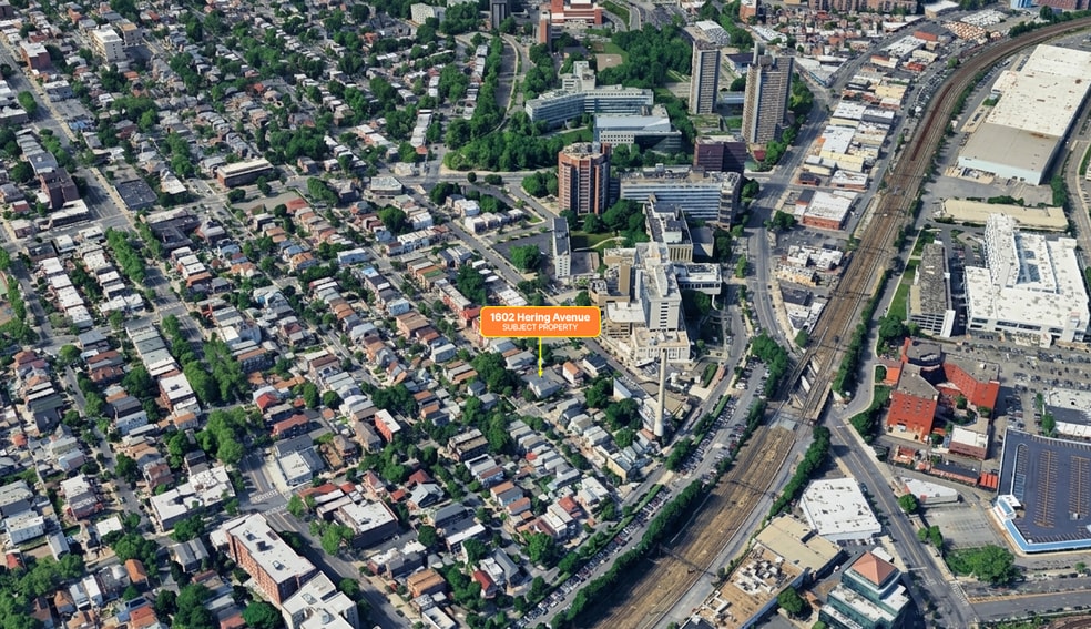 1602 Hering Ave, Bronx, NY for sale - Aerial - Image 3 of 4