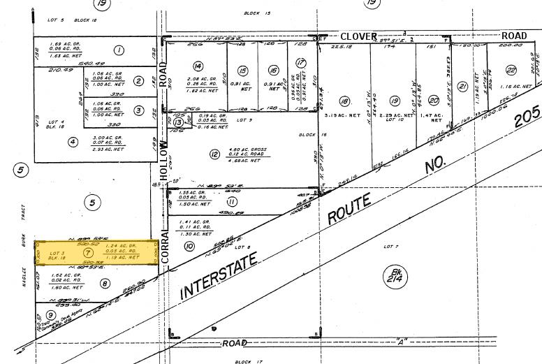 3125 N Corral Hollow Rd, Tracy, CA à vendre - Plan cadastral - Image 2 de 3