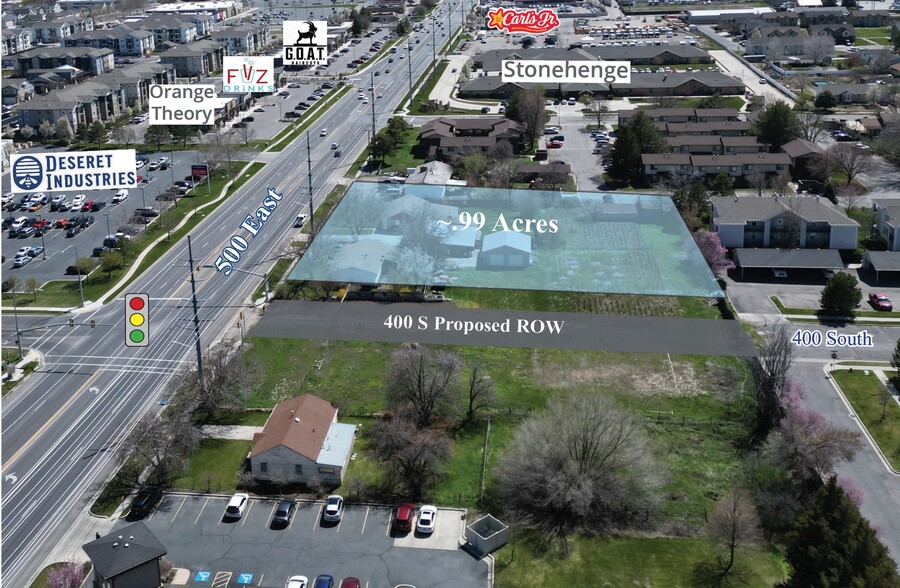 410 S 500 E, American Fork, UT for sale - Aerial - Image 2 of 3