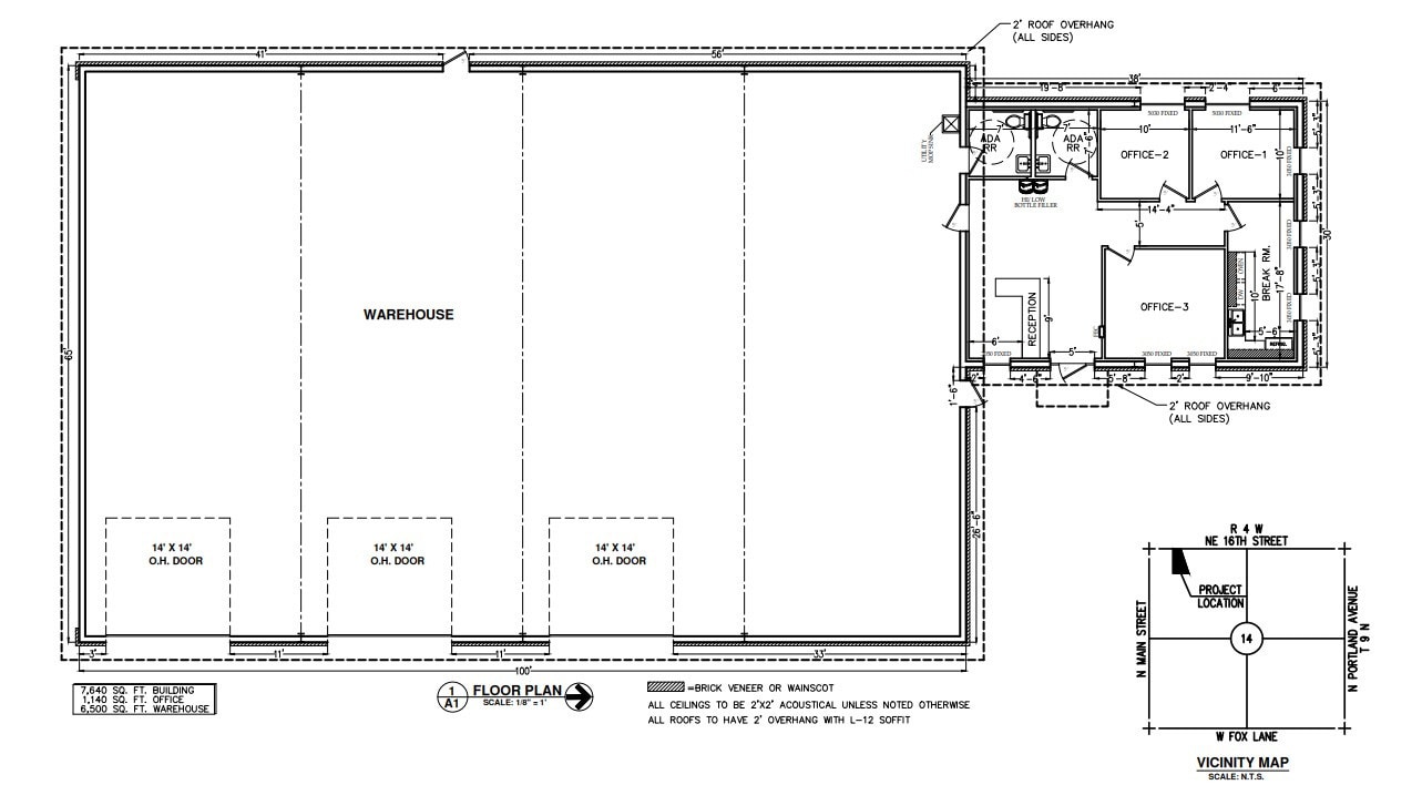 250 NE 16th St, Newcastle, OK for lease Floor Plan- Image 1 of 3