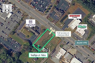 Plus de détails pour 4003 Clemson Blvd, Anderson, SC - Terrain à vendre