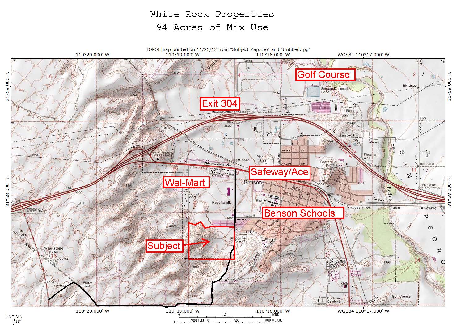 S Ocotillo Ave, Benson, AZ à vendre Photo du bâtiment- Image 1 de 3