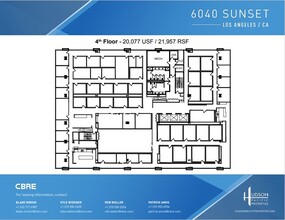 6040 W Sunset Blvd, Los Angeles, CA for lease Building Photo- Image 1 of 2