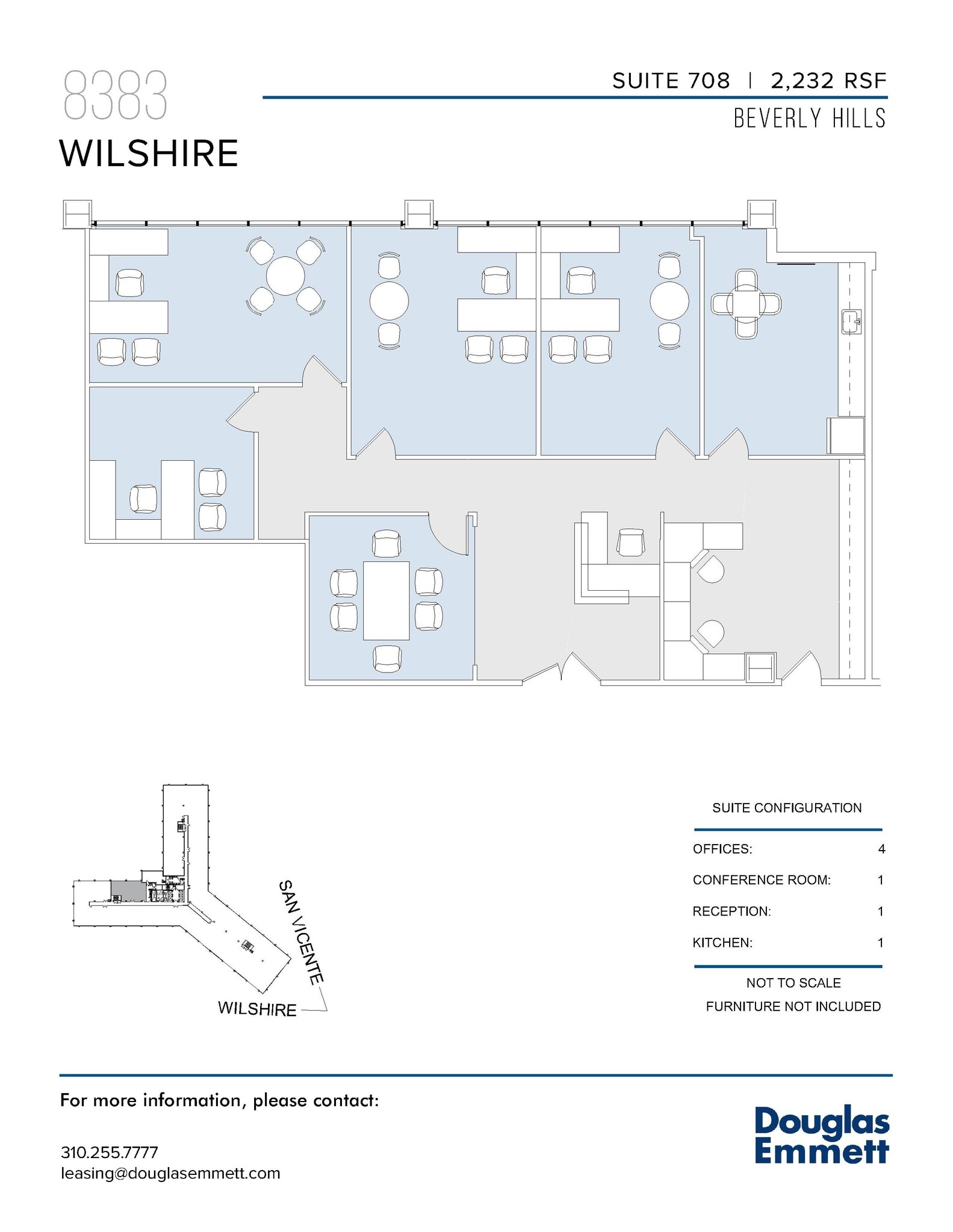 8383 Wilshire Blvd, Beverly Hills, CA for lease Floor Plan- Image 1 of 1