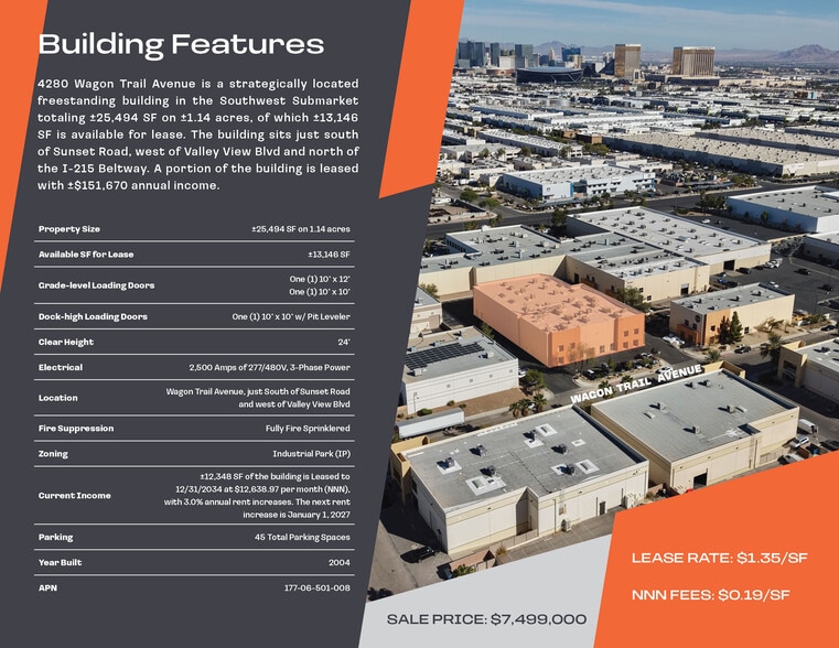 4280 Wagon Trail Ave, Las Vegas, NV for lease - Other - Image 3 of 7
