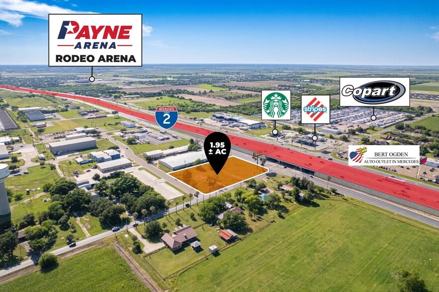 330 N Mile 1, Mercedes, TX à vendre - Aérien - Image 3 de 9