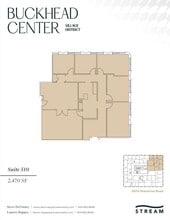2970 Peachtree Rd NW, Atlanta, GA à louer Plan d’étage- Image 2 de 2