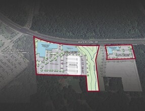 502 Waterstone Dr, Hillsborough, NC - AERIAL  map view - Image1