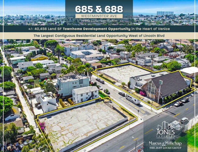 Plus de détails pour 685-688 Westminster Ave, Venice, CA - Terrain à vendre