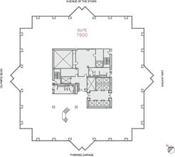 2121 Avenue of the Stars, Century City, CA for lease Floor Plan- Image 1 of 5