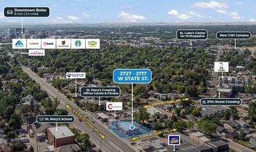 2727 W State St, Boise, ID - Aérien  Vue de la carte - Image1