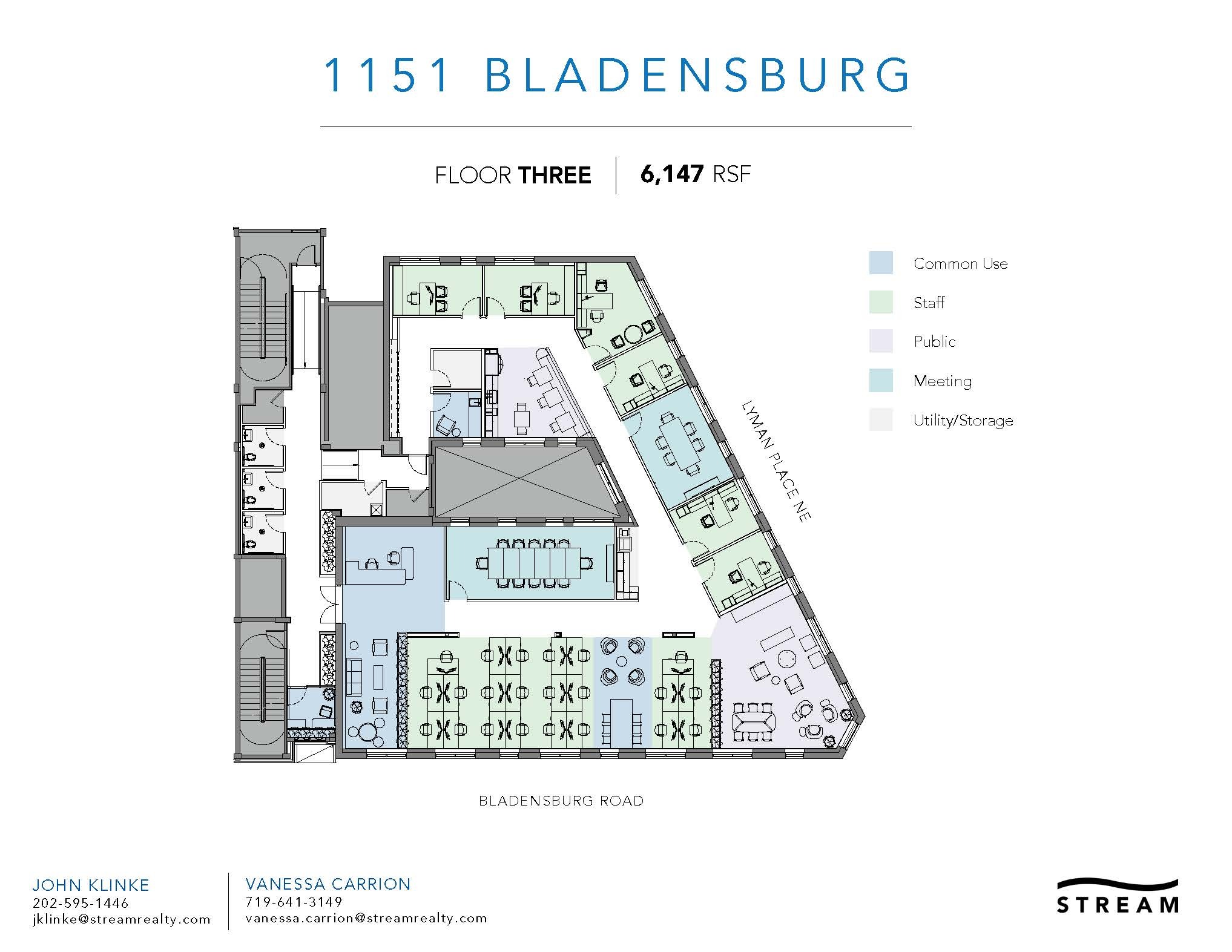 1151 Bladensburg Rd NE, Washington, DC à louer Plan d  tage- Image 1 de 6