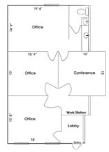 2270 Drew St, Clearwater, FL for lease Floor Plan- Image 2 of 3