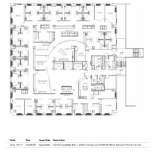 7735 Old Georgetown Rd, Bethesda, MD for lease Floor Plan- Image 1 of 1