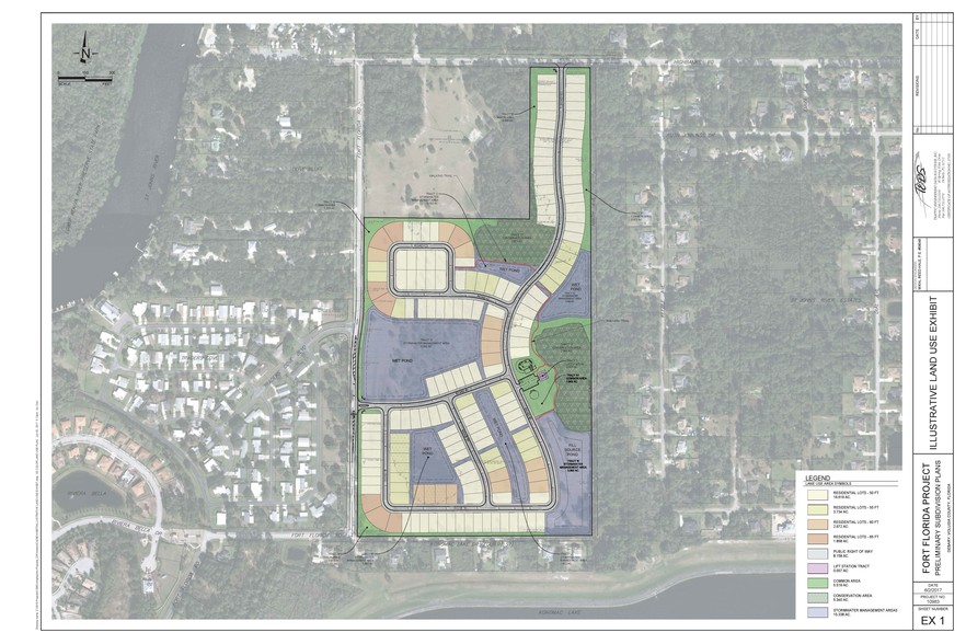 181 Fort Florida, Debary, FL à vendre - Plan de site - Image 2 de 2