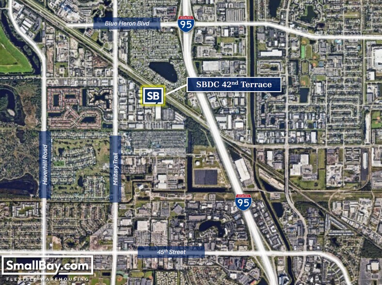 6687 42nd Ter N, Riviera Beach, FL à louer - Aérien - Image 2 de 5