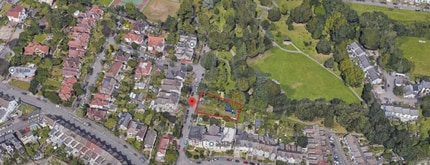 12 Park Drive, Sketty, WGN - Aerial  map view