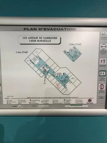Bureau dans Marseille à louer - Plan d’étage - Image 2 de 2
