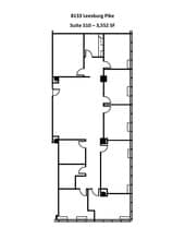 8133 Leesburg Pike, Vienna, VA à louer Plan de site- Image 1 de 2