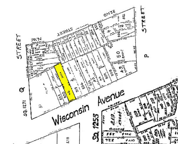 1529 Wisconsin Ave NW, Washington, DC à louer - Plan cadastral - Image 2 de 7