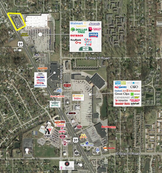 7225 S U.S. 31 Hwy, Indianapolis, IN à louer - Photo du bâtiment - Image 3 de 3