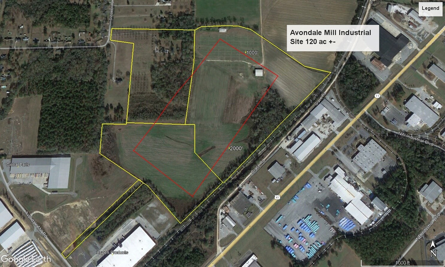 Avondale Mill Rd, Macon-Bibb, GA à vendre Photo du bâtiment- Image 1 de 3