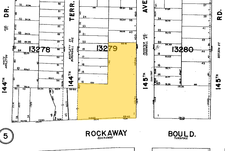 160-39-160-61 Rockaway Blvd, Jamaica, NY à louer - Plan cadastral - Image 2 de 21