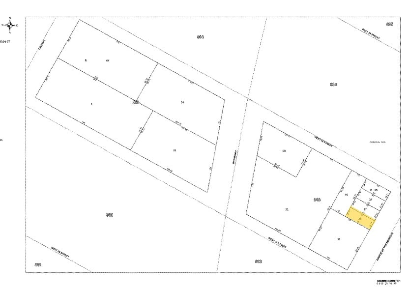 1013 Avenue of the Americas, New York, NY for lease - Plat Map - Image 3 of 4