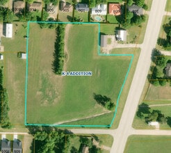 Maple St, Farmersville, TX - Aerial  map view