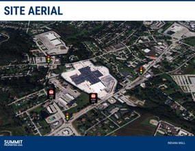 2334 Oakland Ave, Indiana, PA - Aérien  Vue de la carte