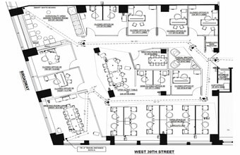 1412 Broadway, New York, NY for lease Floor Plan- Image 1 of 9