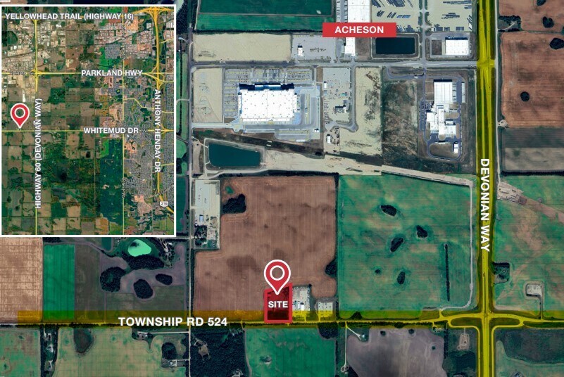 26322 Township Road 524, Parkland County, AB à vendre - Aérien - Image 2 de 2