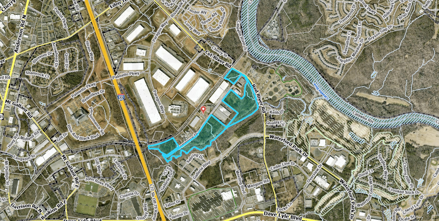 135 Red River Rd, Rock Hill, SC for sale Plat Map- Image 1 of 2