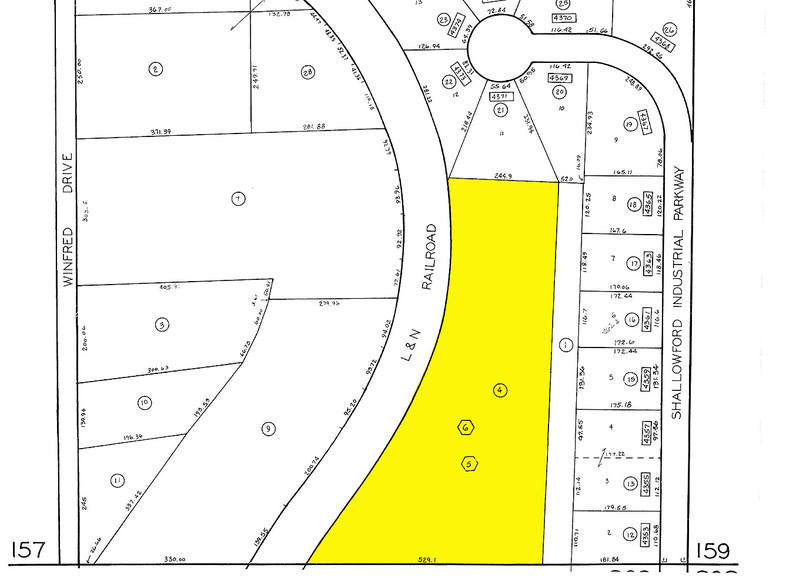 1135 Shallowford Rd, Marietta, GA for lease - Plat Map - Image 2 of 7