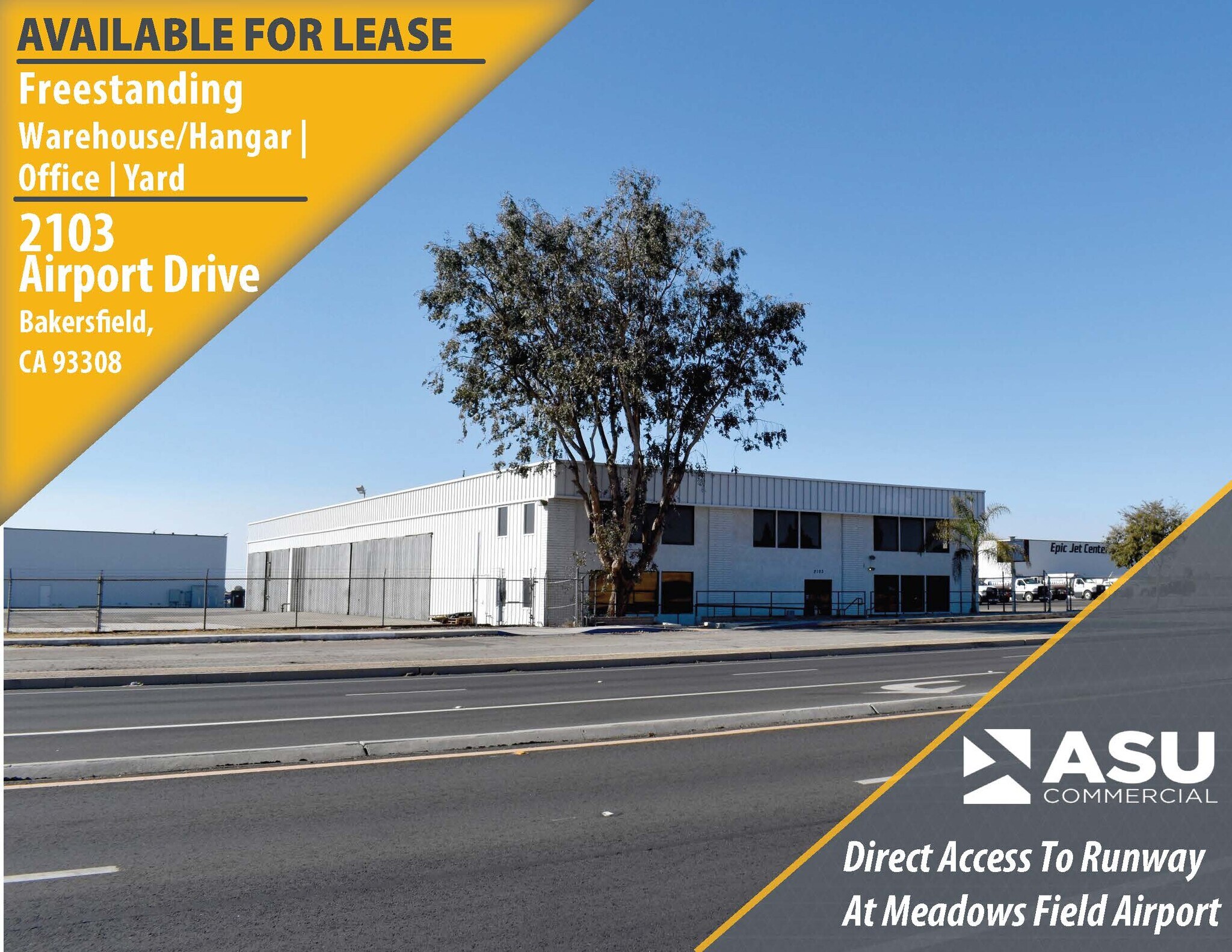 2103 Airport Dr, Bakersfield, CA for lease Building Photo- Image 1 of 17
