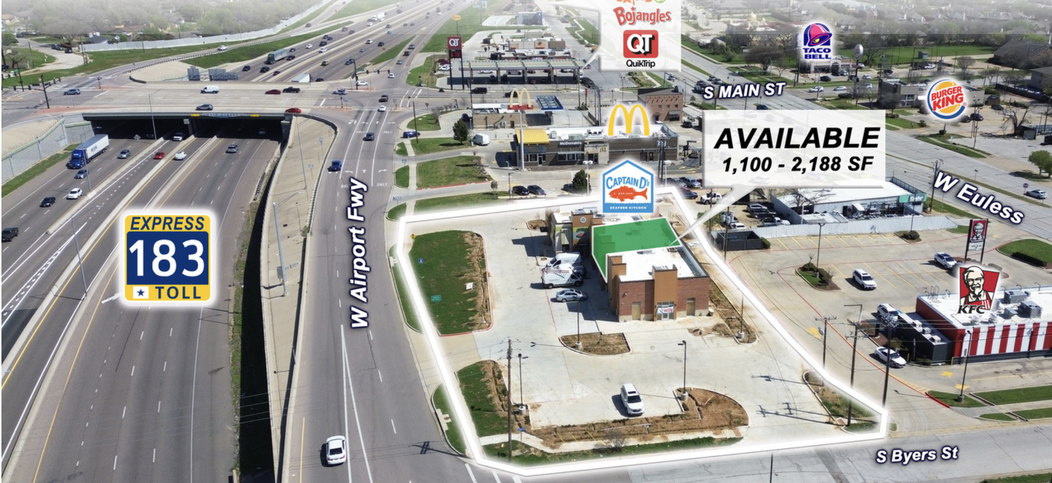 107 Airport Fwy, Euless, TX for lease Building Photo- Image 1 of 9