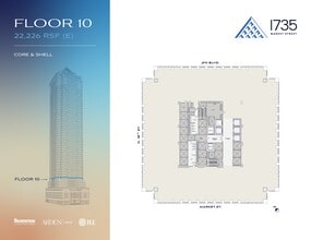 1735 Market St, Philadelphia, PA for lease Site Plan- Image 1 of 2