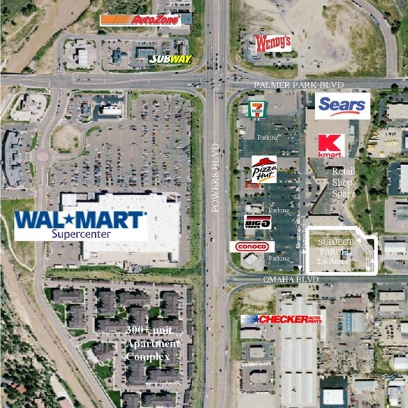 5910 Omaha Blvd, Colorado Springs, CO for sale - Aerial - Image 3 of 3