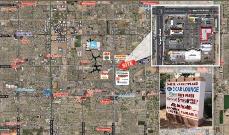 825 S Cooper Rd, Gilbert, AZ for lease - Aerial - Image 2 of 3